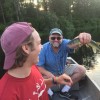 Chris and Lou with pickerel