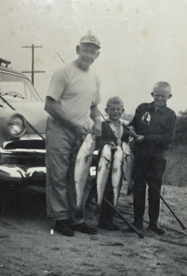 Grampa, Dad and Richie Way Back When